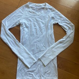 Lululemon white long sleeve